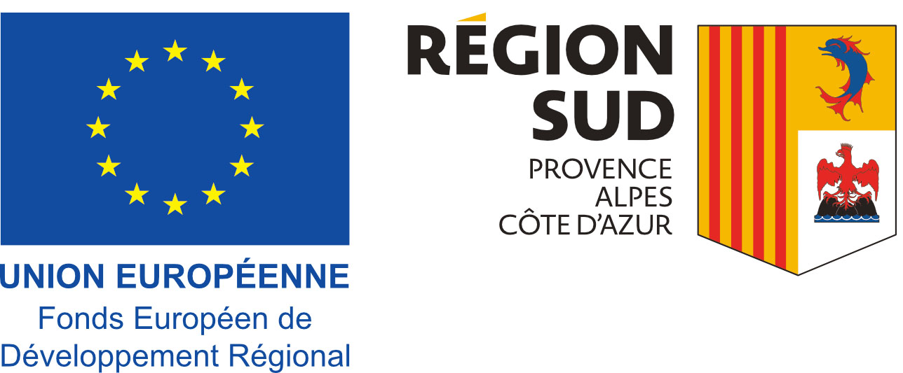 logos Union Européenne et Région Sud