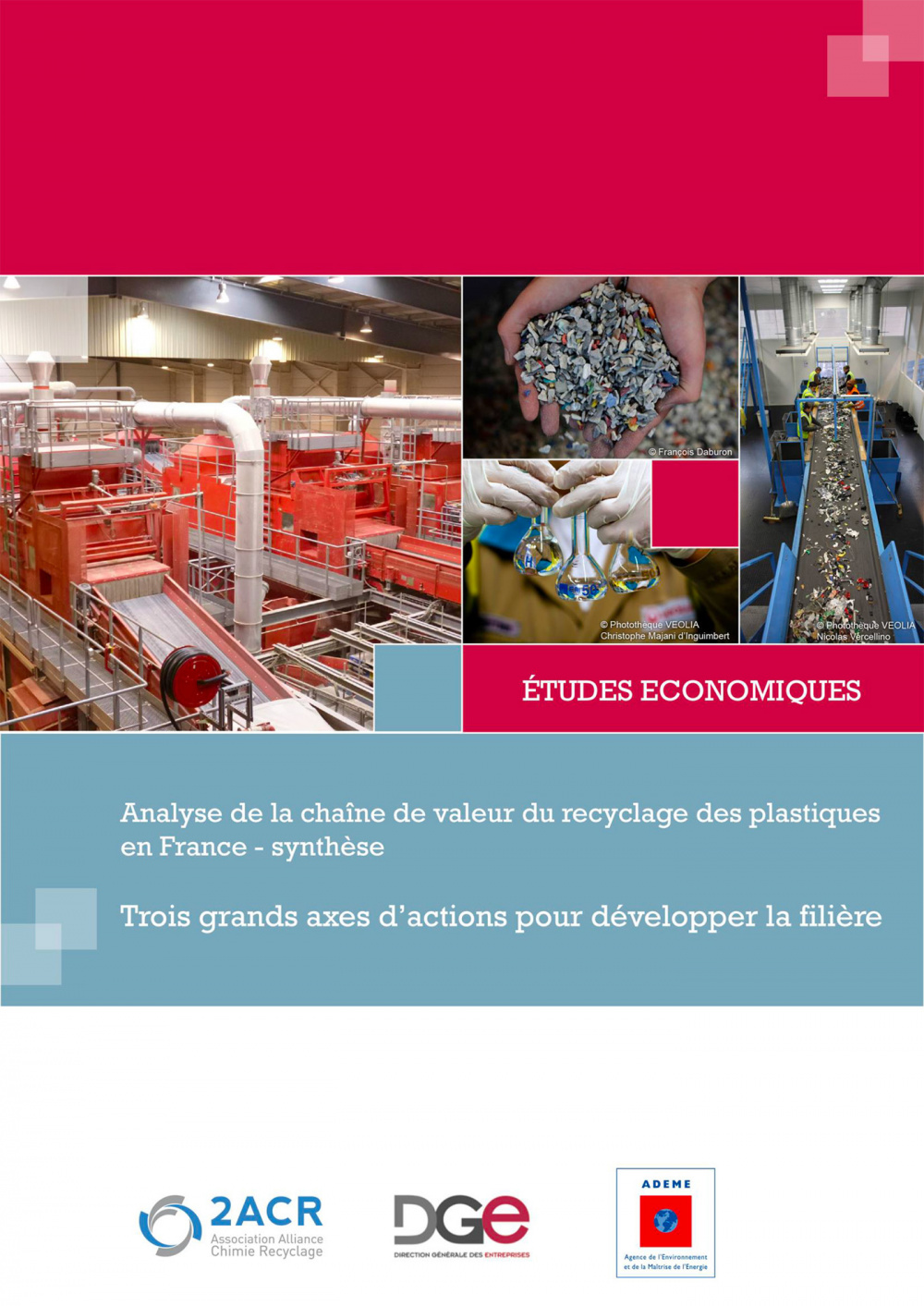 Études économiques : Analyse de la chaîne de valeur du recyclage des plastiques en France