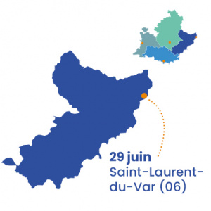 Carte 29 juin Saint-Laurent-du-Var (06)