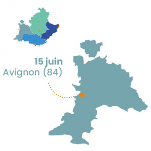 Carte 15 juin Avignon (84)