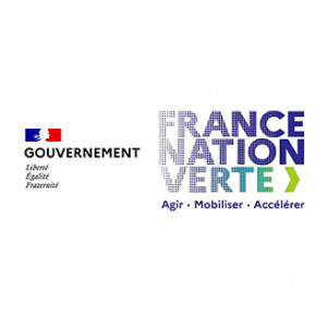 Logo Gouvernement et France Nation Verte