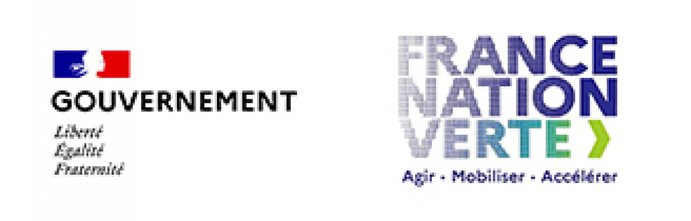 Logo Gouvernement et France Nation Verte