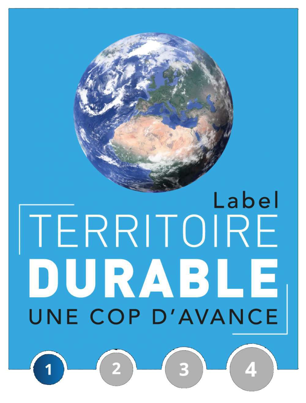 Logo Territoire Durable - Une COP d'avance -  Niveau 1