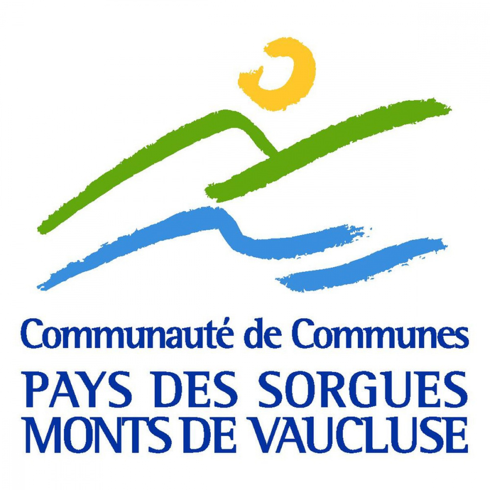 Logo Communauté de communes du Pays des Sorgues et des Monts de Vaucluse