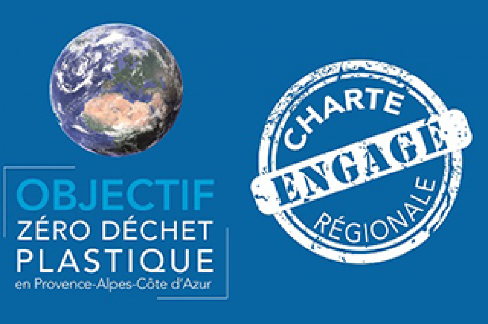 Logo Charte régionale "zéro déchet plastique"