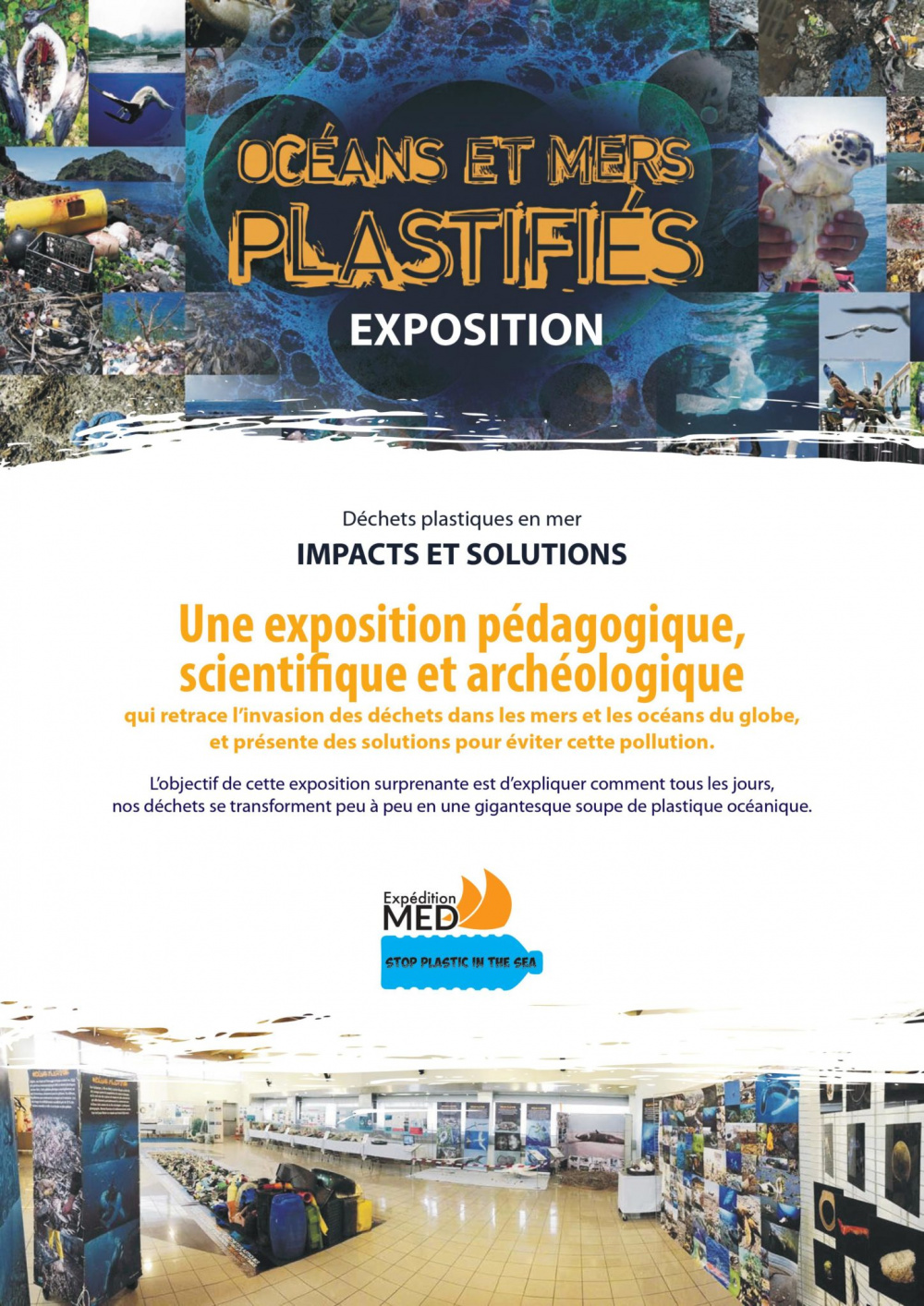Affiche exposition Expedition MED