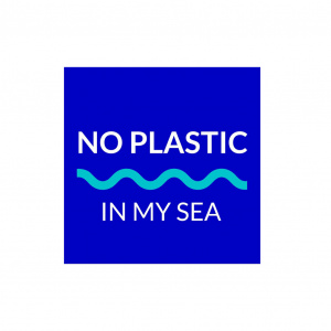 Logo No plastic in my sea
