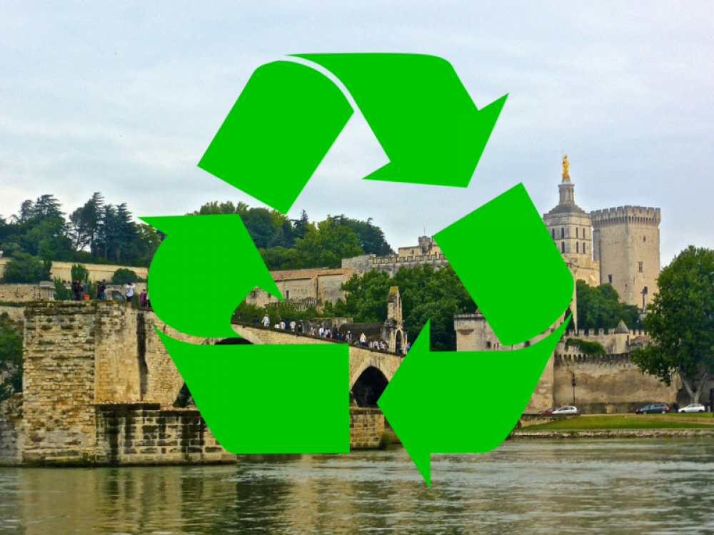 Logo recyclage vaucluse