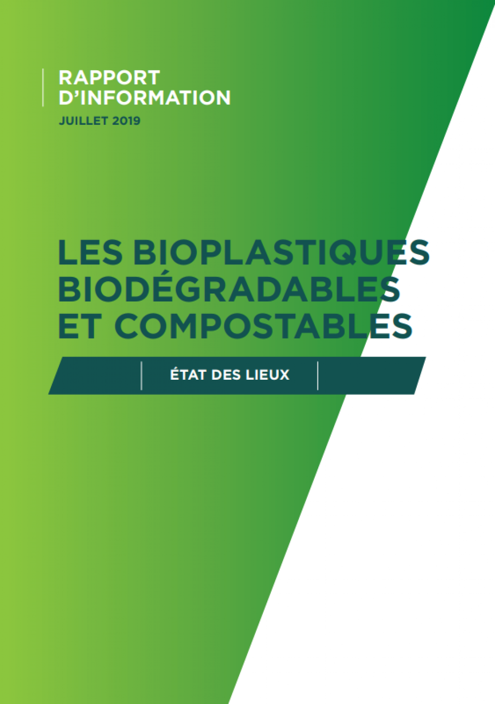 Les bioplastiques biodégradables et compostables