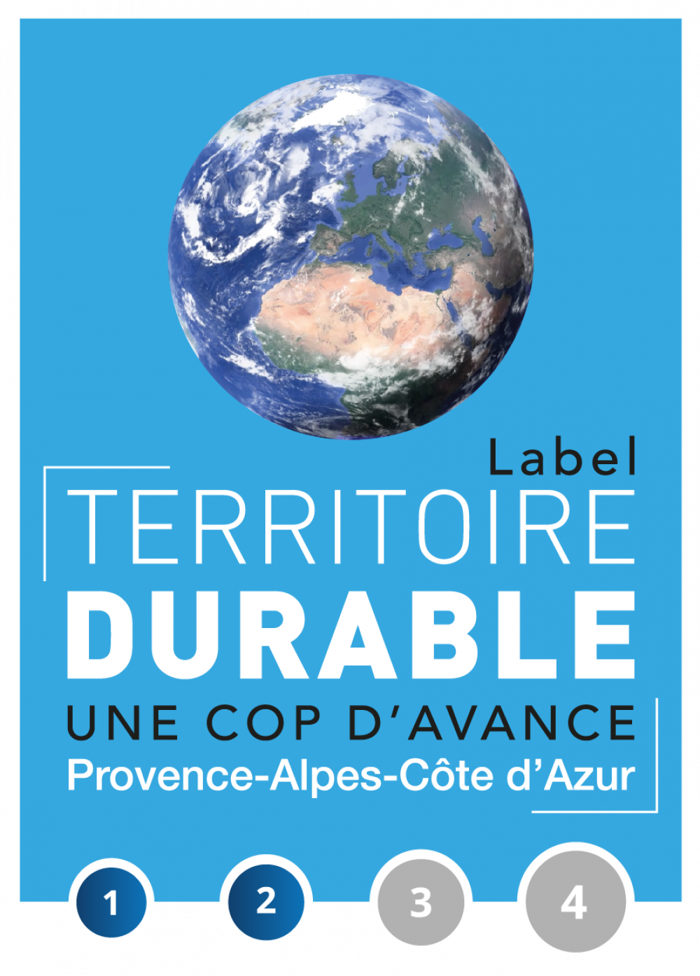 Logo Territoire Durable - Une COP d'avance - Niveau 2