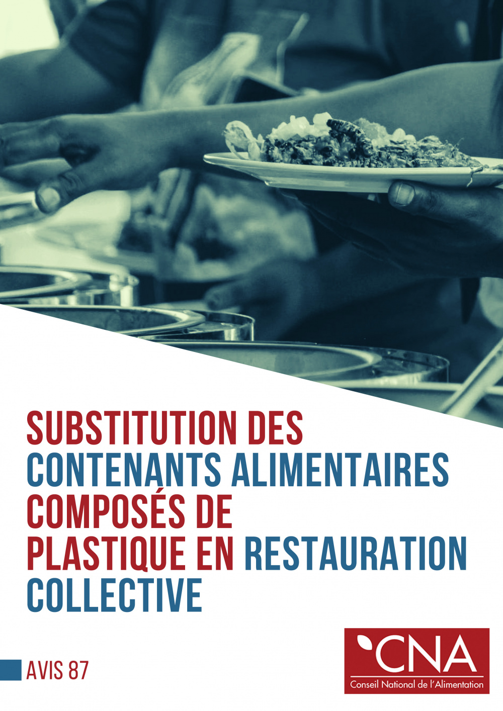Avis du Conseil National de l'Alimentation (CNA) des plastiques en restauration collective