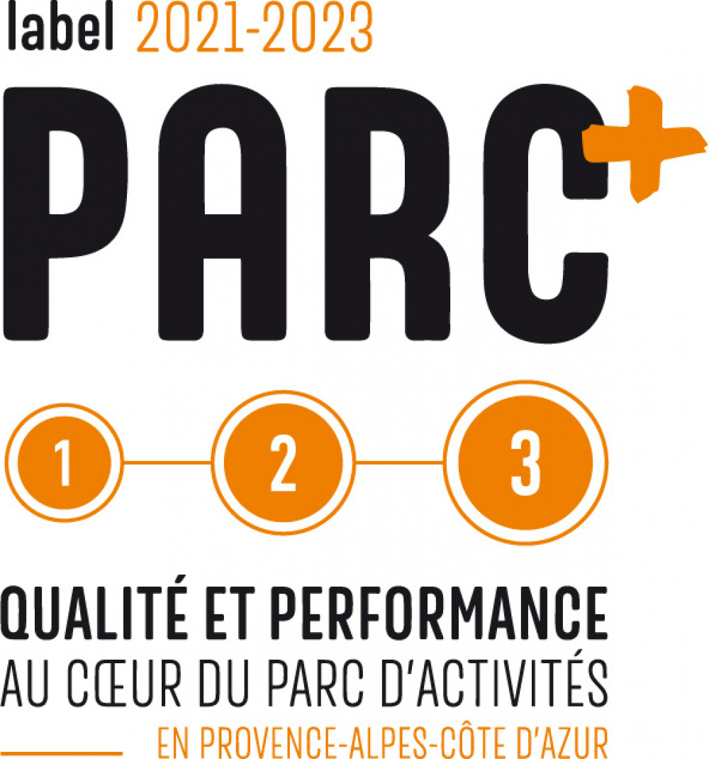 logo du label PARC+ niveau 3 4ème édition 2021-2023<br>