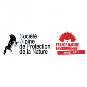 Logo Société Alpine de Protection de la Nature - France Nature Environnement Hautes-Alpes