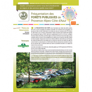 Fréquentation des forêts publiques de Provence-Alpes-Côte d’Azur